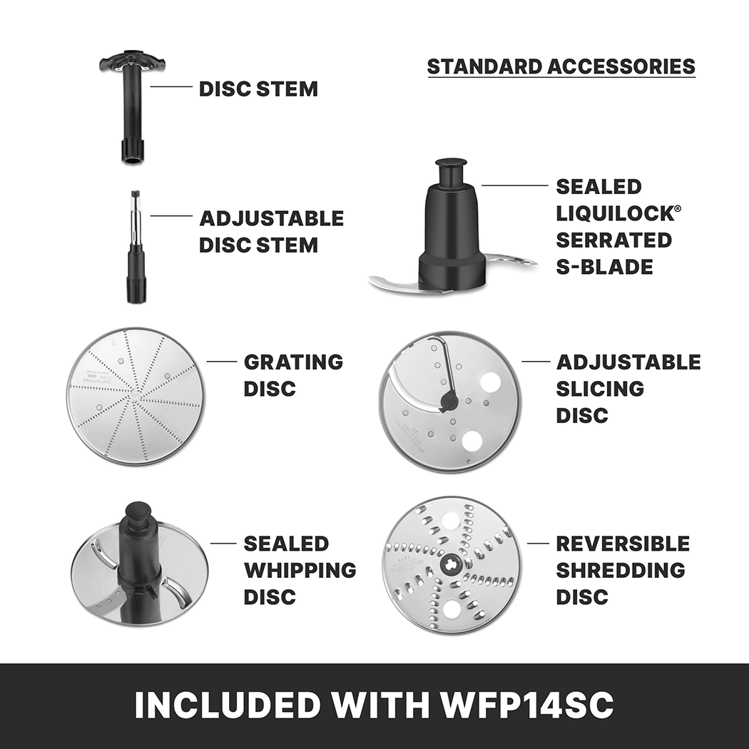3.5-Quart and Continuous-Feed Food Processor